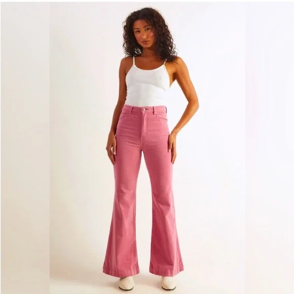 ROLLA's ROLLA's East Coast Flare Corduroy High Rise Flare Pants in